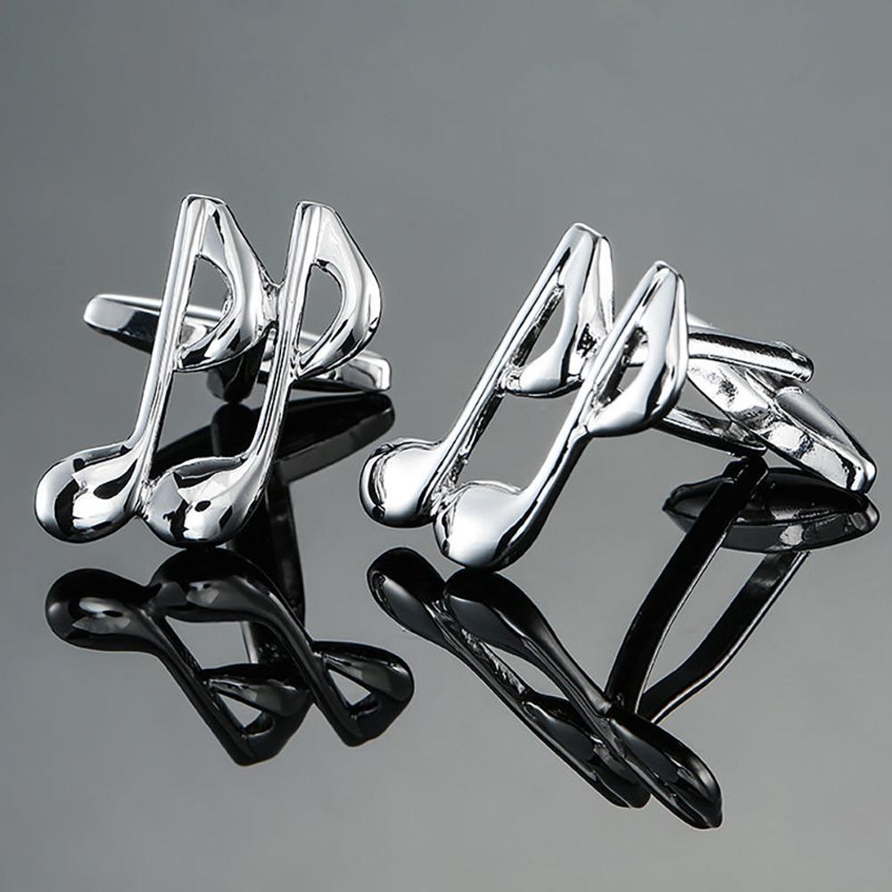 Drum Music Note Sleeve Button Treble Clef Music Instrument Series Cufflinks  Concert Accessories