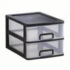Desktop Drawer Organizer Translucent Fronts Office Supply