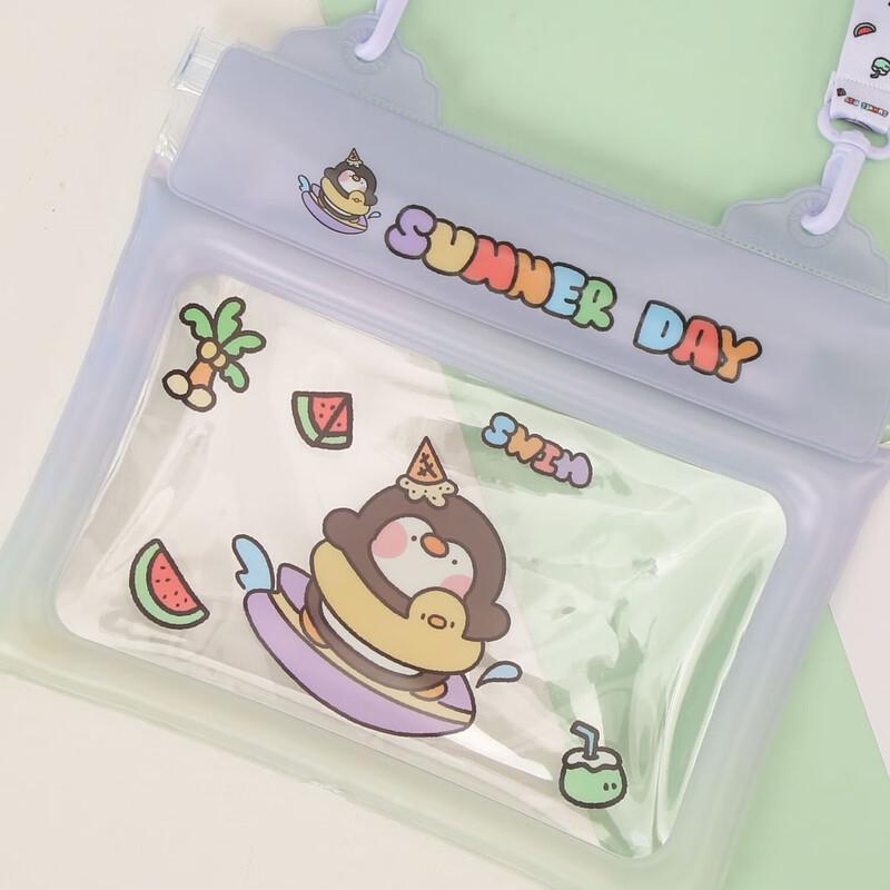 Cartoon Penguin Waterproof Touchscreen Phone Pouch