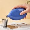 Portable Hip Flask 5 oz Spirits Vodka Cup + Funnel Stainless Steel Camping Whiskey Flask Personalized Oval Shape Flagon Men Gift