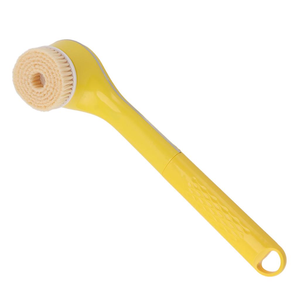 Electric Bath Brush Exfoliating Multifunctional with 6 Attachments Auto Rotation for Shower Bathing