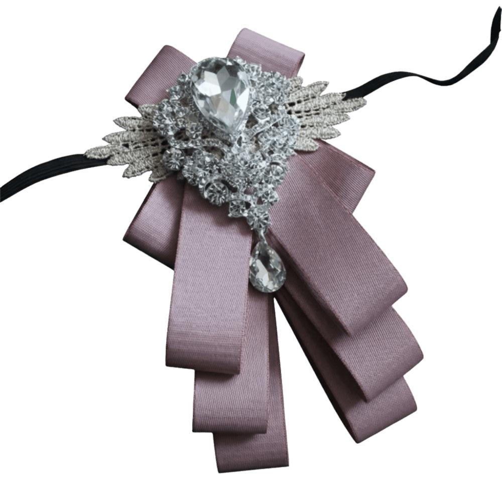 Adjustable Rhinestone Collar Flower British Style Men's Suit Accessory Suit Accessories