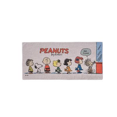 PEANUTS Snoopy Five-colored Woven Bath Towel (1960s) Japan NEW