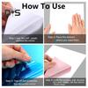 100/200CM Soft Wall Mirror Waterproof Self-Adhesive Full Body Mirror Sheet Shatterproof Living Room Bedroom Bathroom Decoration Mirror Sticker