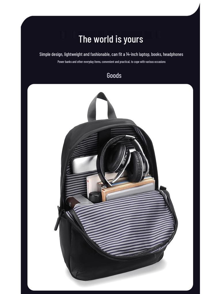 Herren Casual Rucksack mit großem Fassungsvermögen – Geeignet für Geschäft, Studium und Outdoor-Einsatz