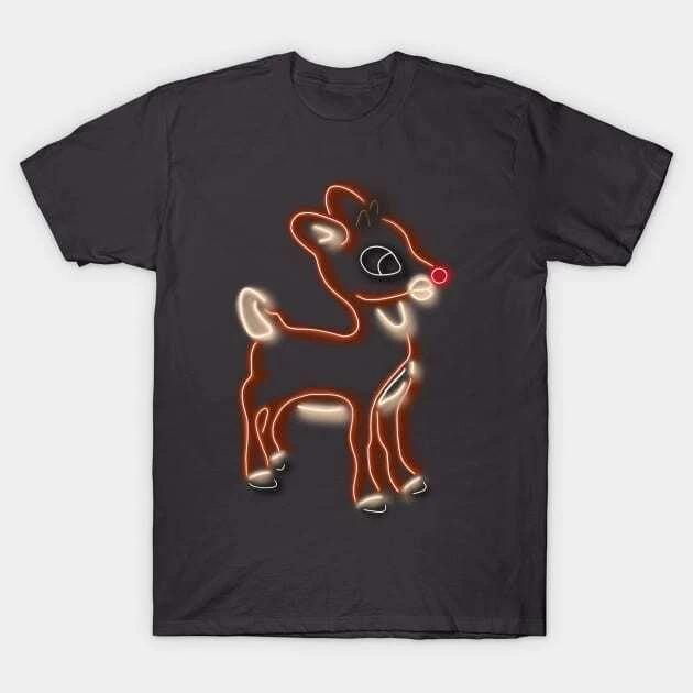 Rudolph the red nose reindeer Made in Australia T-Shirt S