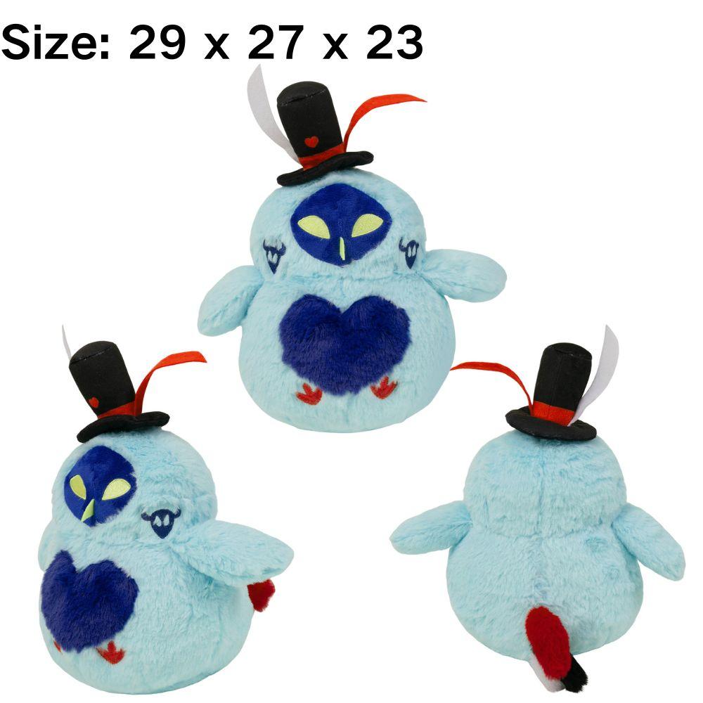 Cursed Cat Alastor Cosplay Plush Angel Dust Husk Lucifer Fat Nuggets Plushies Cartoon Hotel Fantasy Birthday Gifts Mascot Props