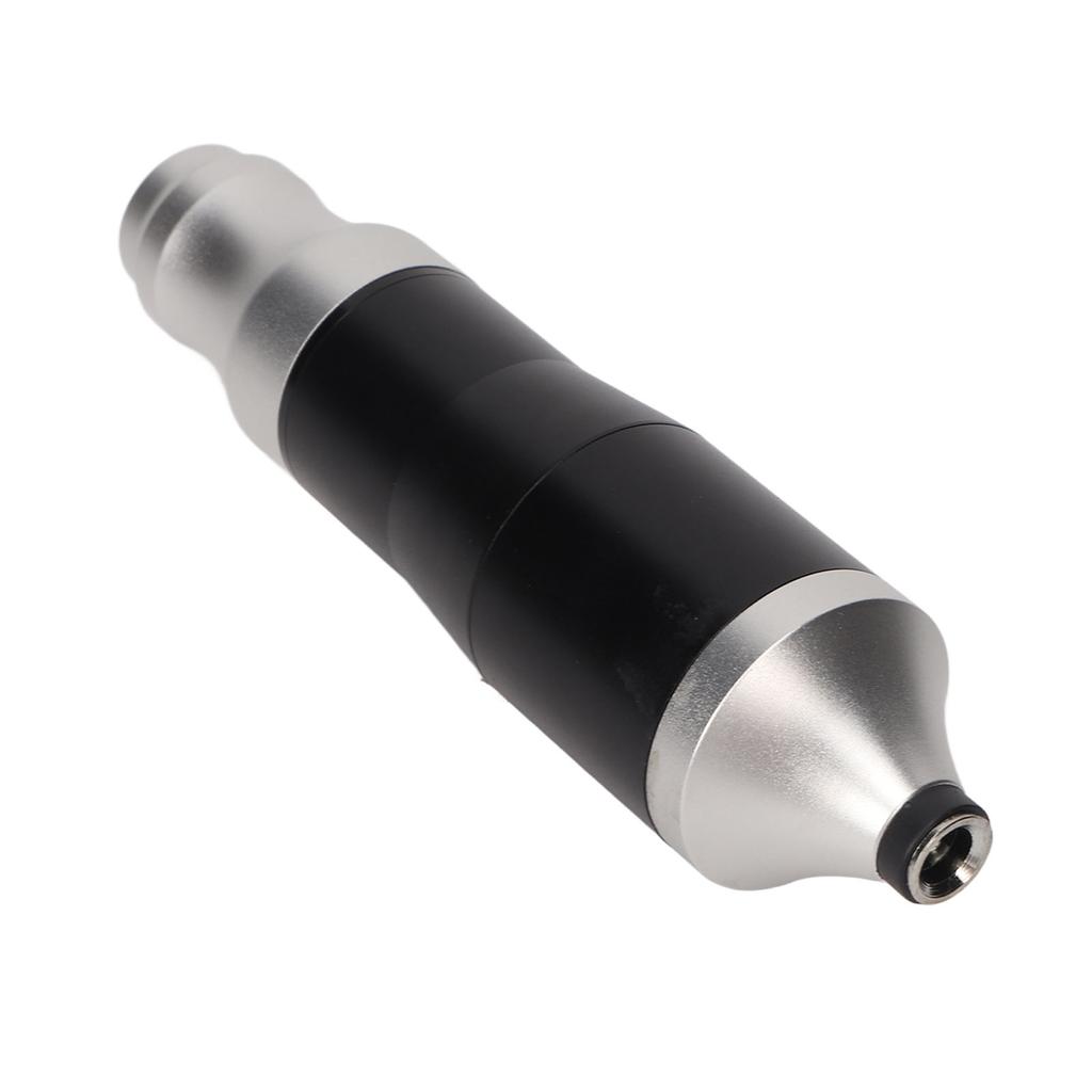 RCA Tattoo Pen Kit Silver Black Rotary Tattoo Machine Power Supply Clip Cord Foot Pedal Set 90‑265V