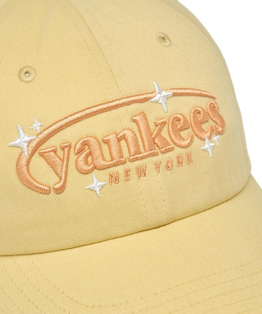 Emelbi Cute Pop Unstructured Ball Cap Ny (L.Yellow)