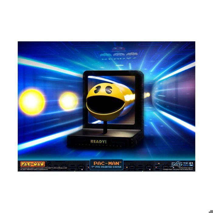 Statuette - first 4 figures - pac-man - 18 cm - jaune - vintage