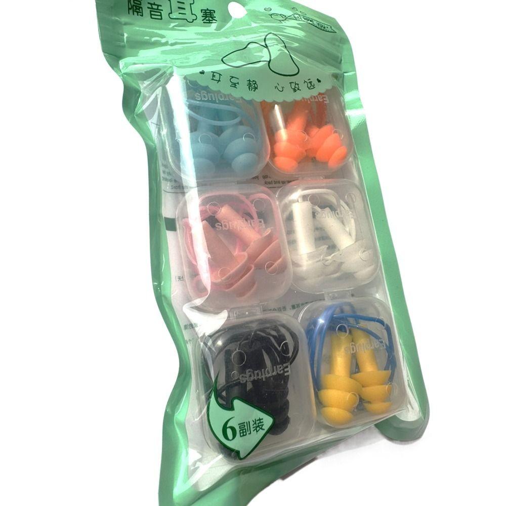Swim Ear Plugs Soft Ear Clips Waterproof Nasal Protection Nasal Clip Silicone Earplugs Earplugs