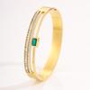 Titanium Steel Non-fading  Women's Light Luxury Personalized Design Gold  Fashion Trend Jingle 