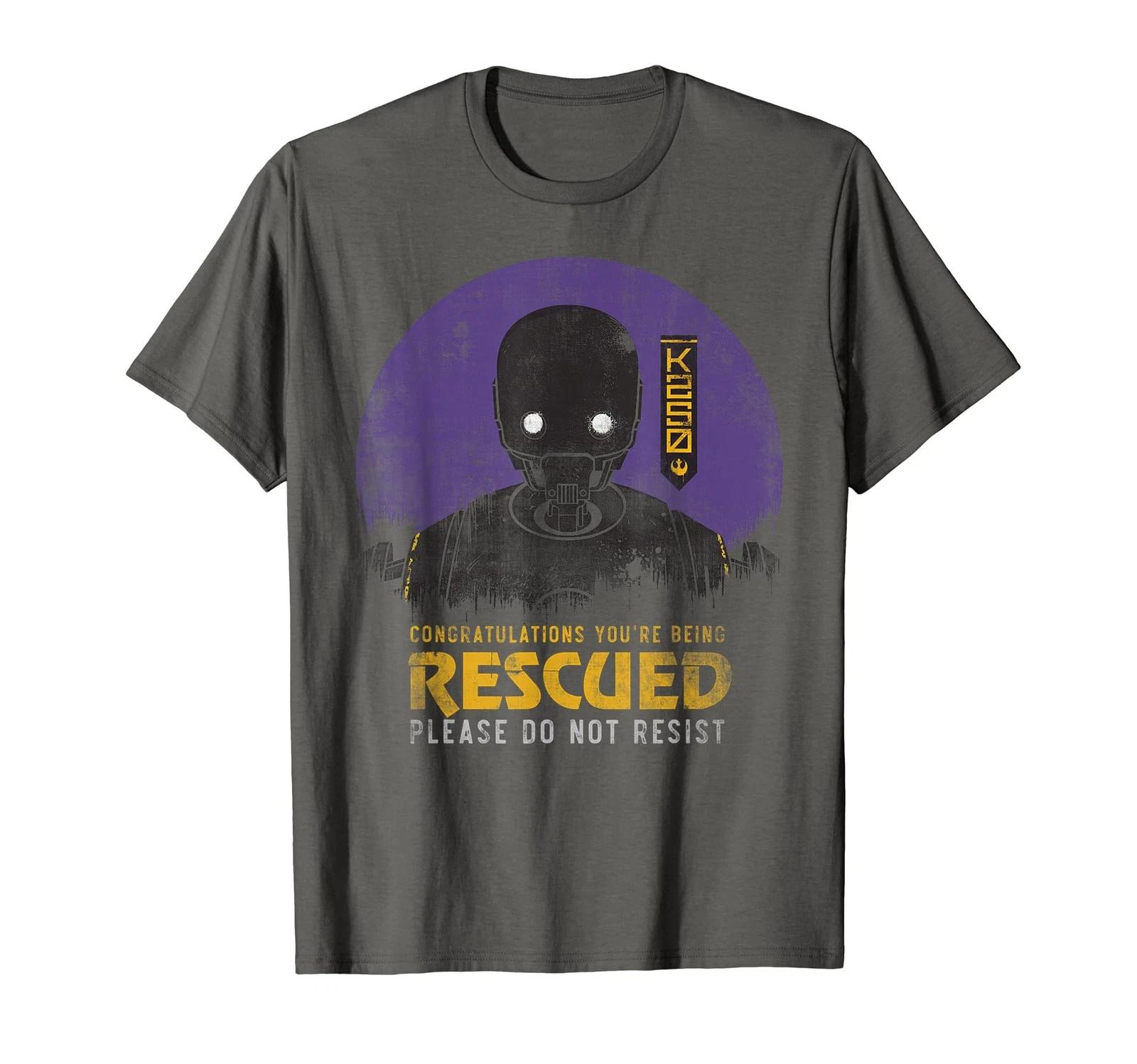 Star Wars Rogue One K-2So Do Not Resist T-Shirt_ 3XL