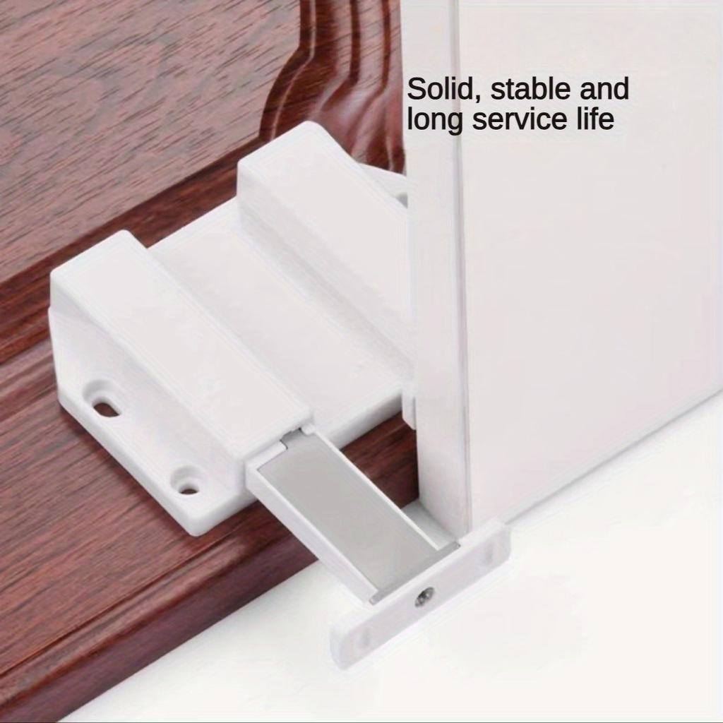 1 Stück Schranktür Nicht-Zug- und Drucklegierungs-Rückprallvorrichtung, Unsichtbare Vorrichtung, Magnetische Anziehung, Berührungskugelschalter, Schrank Saugkraft