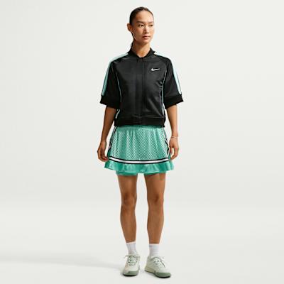 Women's Nike Court Slam Tennis Tops Women's Stand Collar