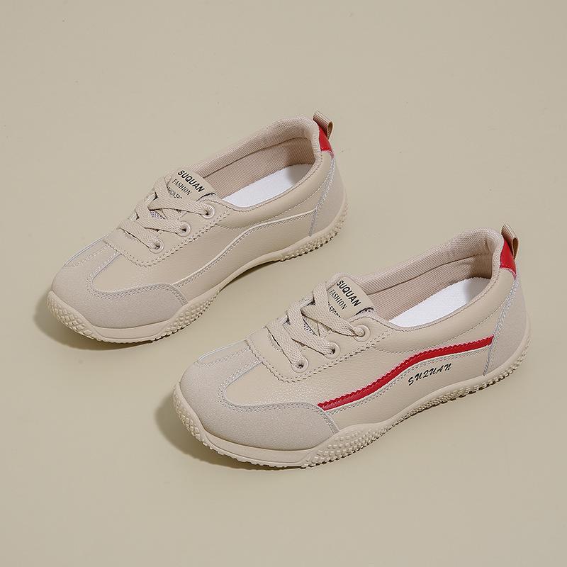 Autumn New Breathable Little White Shoes Schoolgirl Ins Versatile Casual Sports Board Shoes 1