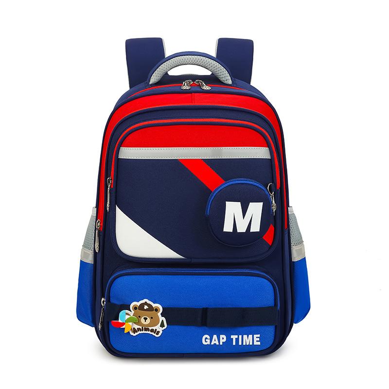 

Детский школьный рюкзак с облегчением нагрузки, рюкзак большой вместимости, рюкзак для мальчиков и девочек с облегчением нагрузки, заботой о позвоночнике, ранец для начальной школы