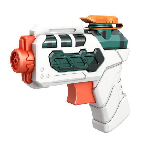 

Игрушка для воды, маленький игрушечный водяной пистолет, простая в использовании детская летняя игрушка для борьбы с водой для бассейна, открытого пляжа белый