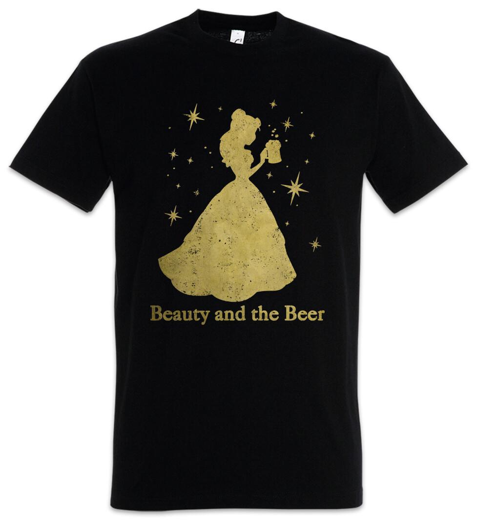 Beauty and the Beer Mens T-Shirt Beer Drunk Carnival Fancy Dress Costume S