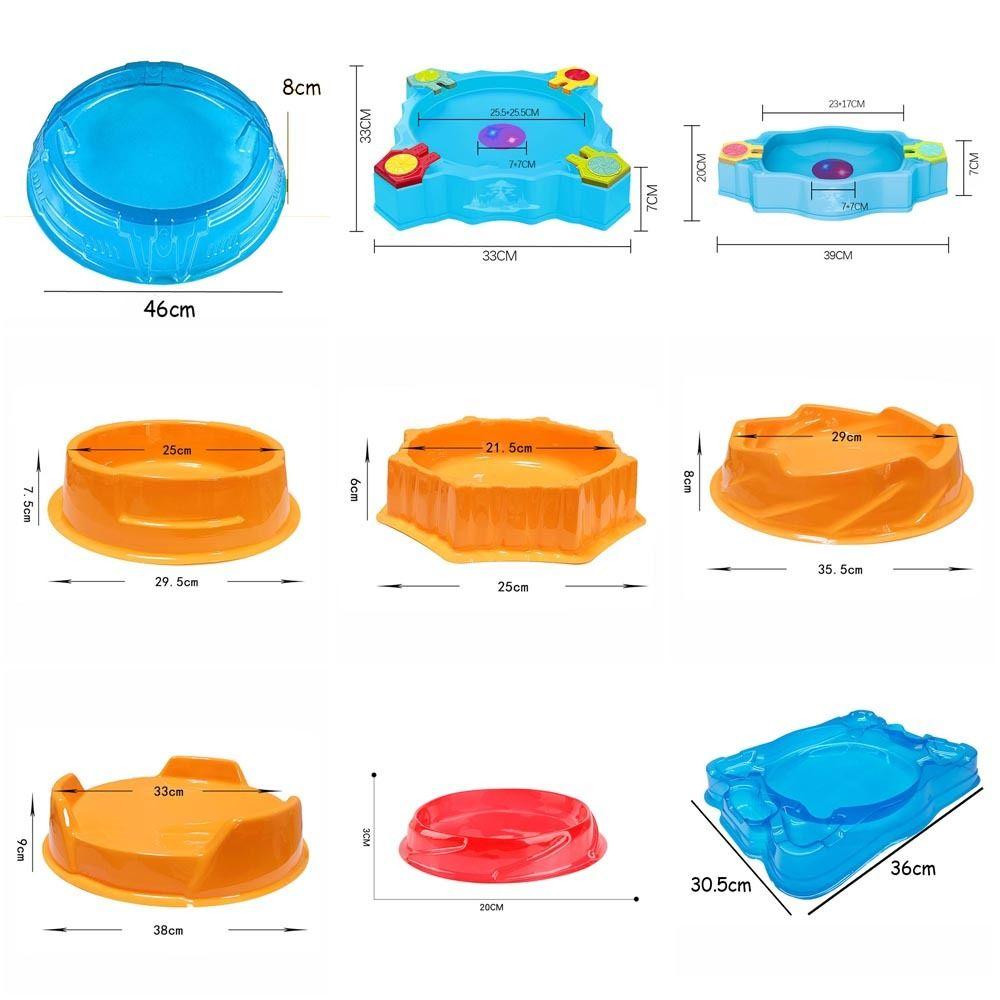 Plastic Gyro Disk Exciting Gyro Launcher Accessories New Spinning Top Arena