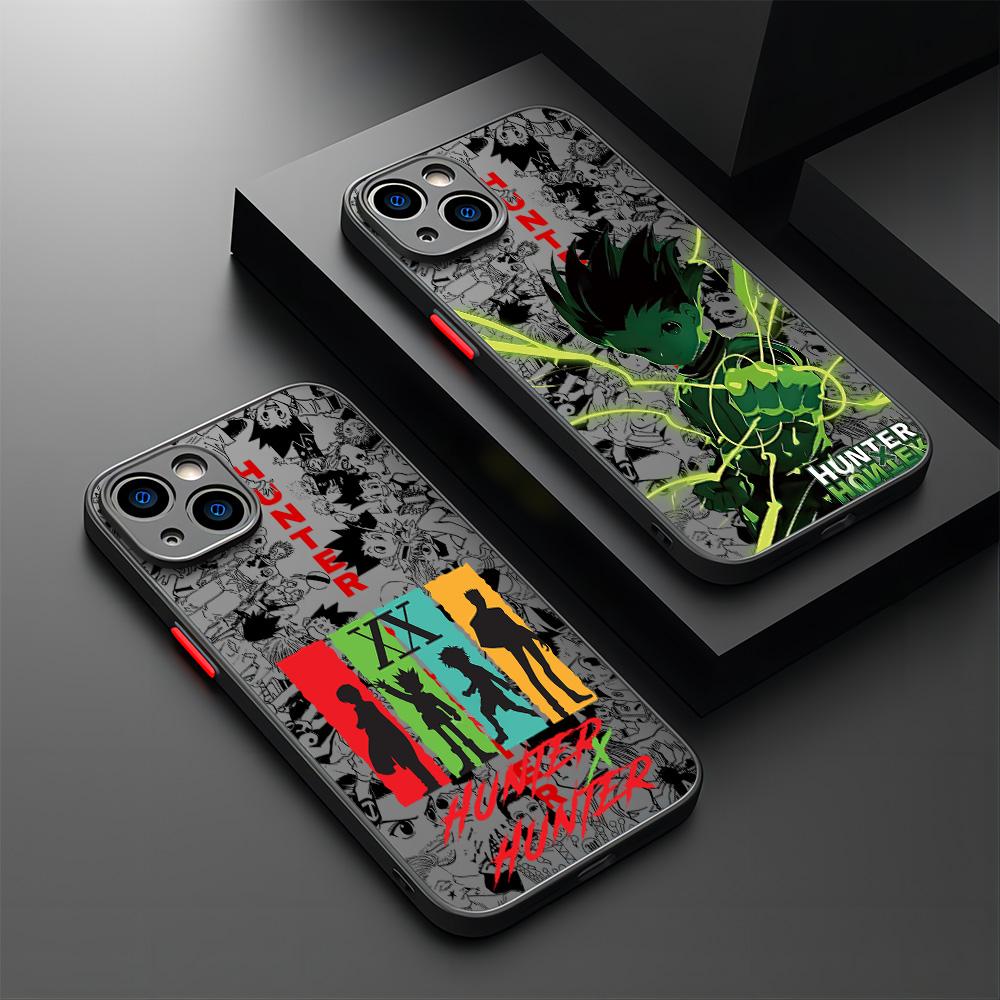 HOT Anime Hunter X Hunters Phone Case For iPhone 17 16e 16 15 14 13 12 11 Mini Pro Air  Max X XR XSMax 7 8 Plus Matte Clear