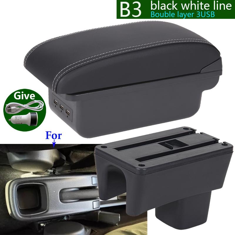 Armrest Box Interior Storage Retrofit Part Heightened Support Fit Suzuki Swift 2005-2023 Practical Car Interior Organizer Box