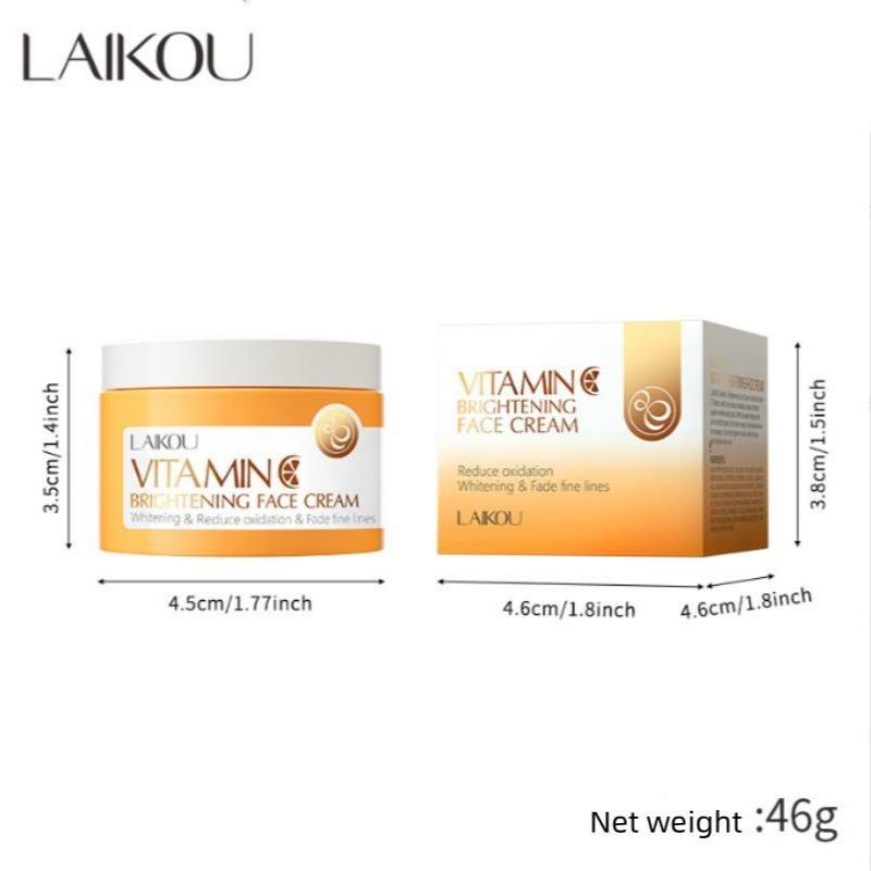 Crema antiarrugas de 25 g Crema con esencia de vitamina C Crema hidratante para el cuidado del rostro Elimina manchas Reafirma la piel Crema blanqueadora Crema hidratante para el cuidado de la piel