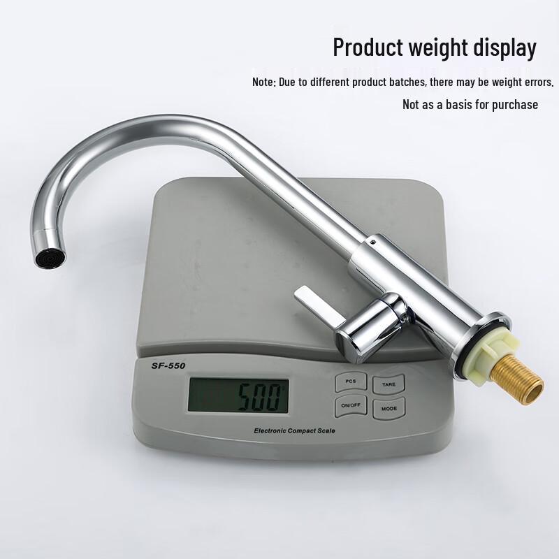 Larsd Single Cold Water High Arc Kitchen Faucet