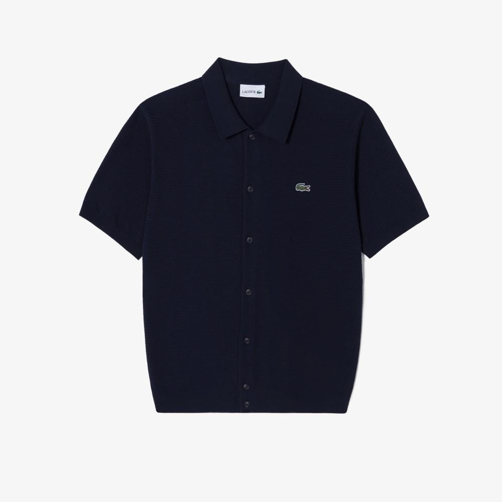 Lacoste Men's Scasi Short Sleeve Cardigan AH457E-56G166