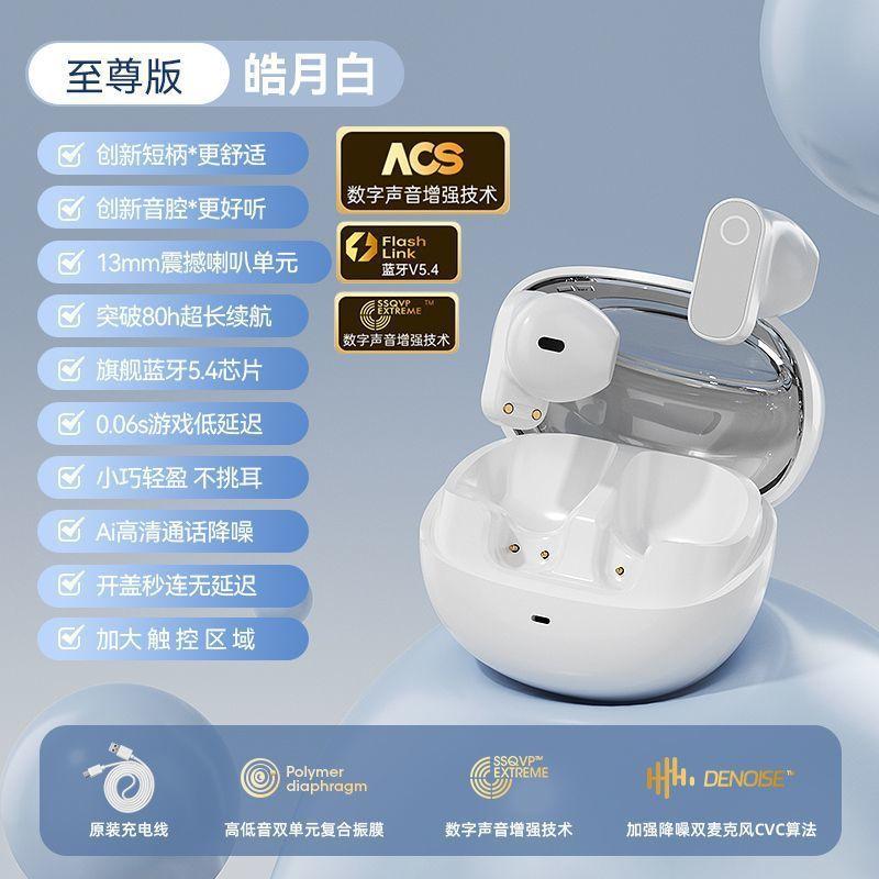 5 Space capsule ear-mounted wireless Bluetooth headset long battery life noise reduction call T universal
