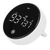 Magnetic Kitchen Timer with 999 Minute Countdown Rotation Adjustable Touch Screen Digital Display Silent Timer for