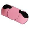 Solid Color Car Sunglasses Case PU Leather Sun Visor Storage Portable Car Glasses Box  Accessories