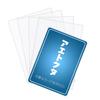 Clear Hard Card Sleeves 6692mm (100 Pieces) Pokeca Trading Type Regular Size Second Layer