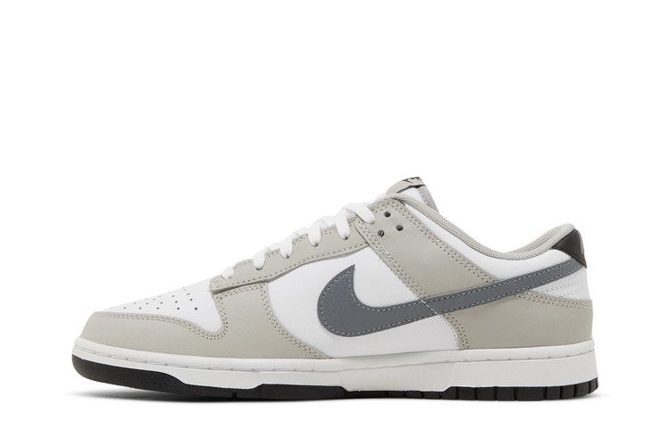 Men's Sneakers Nike Dunk Low Stencil Swoosh White/Light Stone/Black