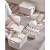 Desktop Storage Box Table Organizer Dormitory Sundries Plastic Cosmetic Storage Box Bathroom Kitchen Sorting Storage Basket Bins
