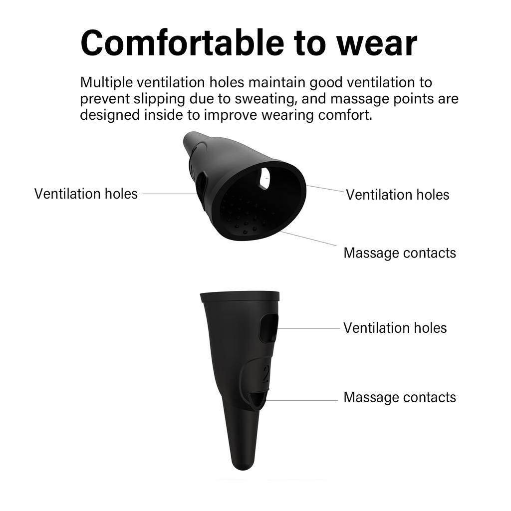 Reusable Finger Guards Touch Screen Finger Cots Finger Guards Finger Sleeves Thumb Sleeve for Various Tasks Set of 2