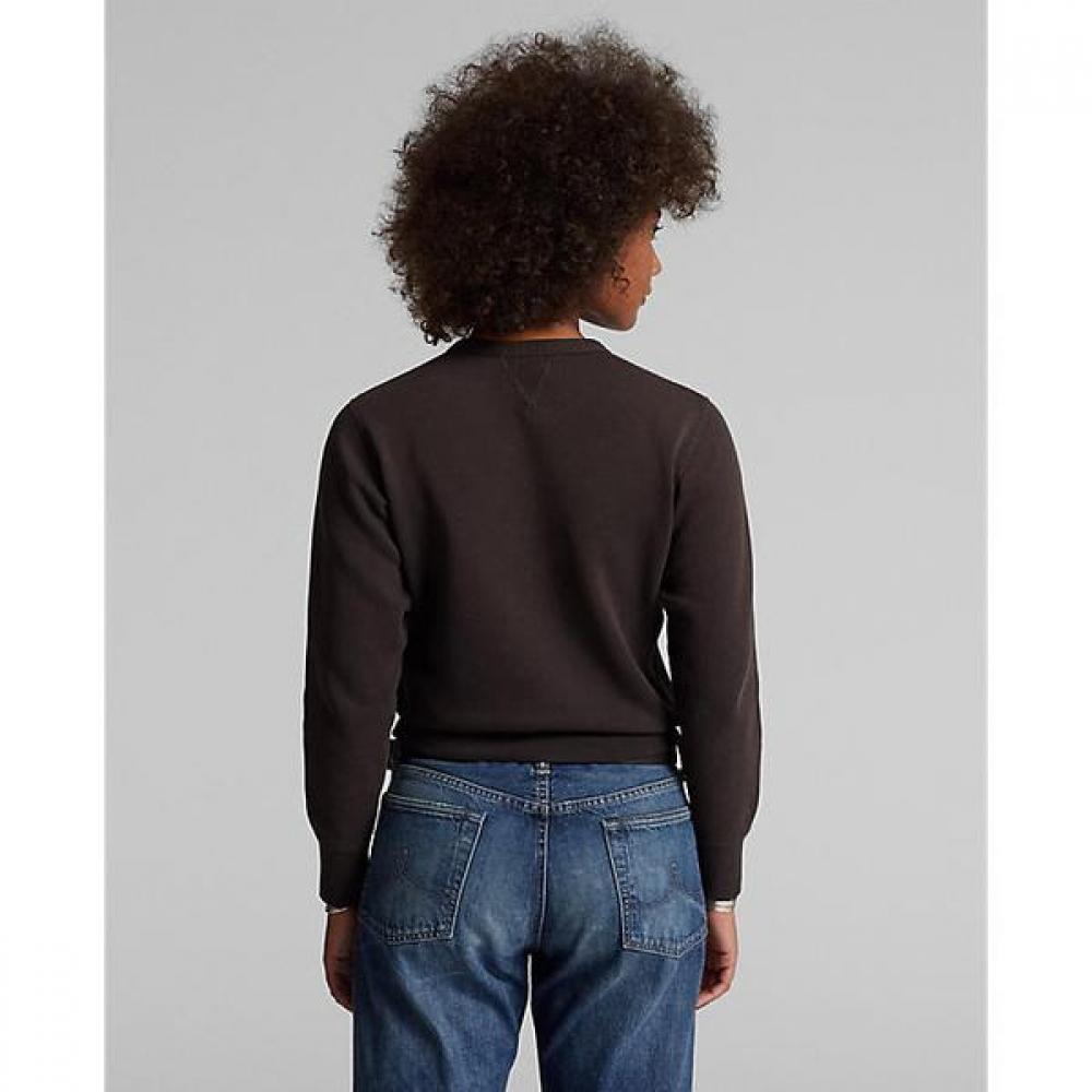 Double Rl Men S Logo Cotton Blend Fleece SweatShirt Wmrrknin6820036001