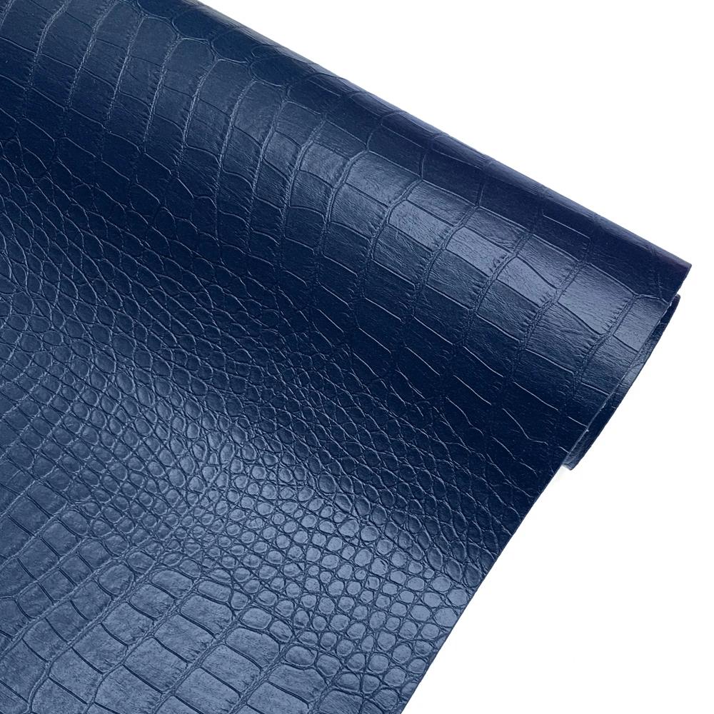 50x137cm Krokodiltextur Kunstlederstoff Selbstklebende Lederreparaturflicken für Sofa Sitz Tisch Stuhl Tasche Schuhe Bett Zuhause