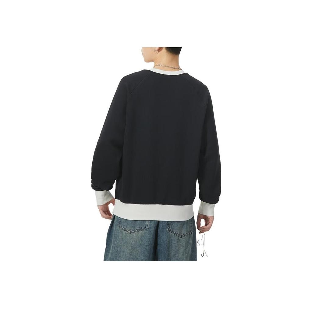 Nike American Vintage Raglan Sleeve Crewneck Sweatshirt Men Tops Black FV5379-010