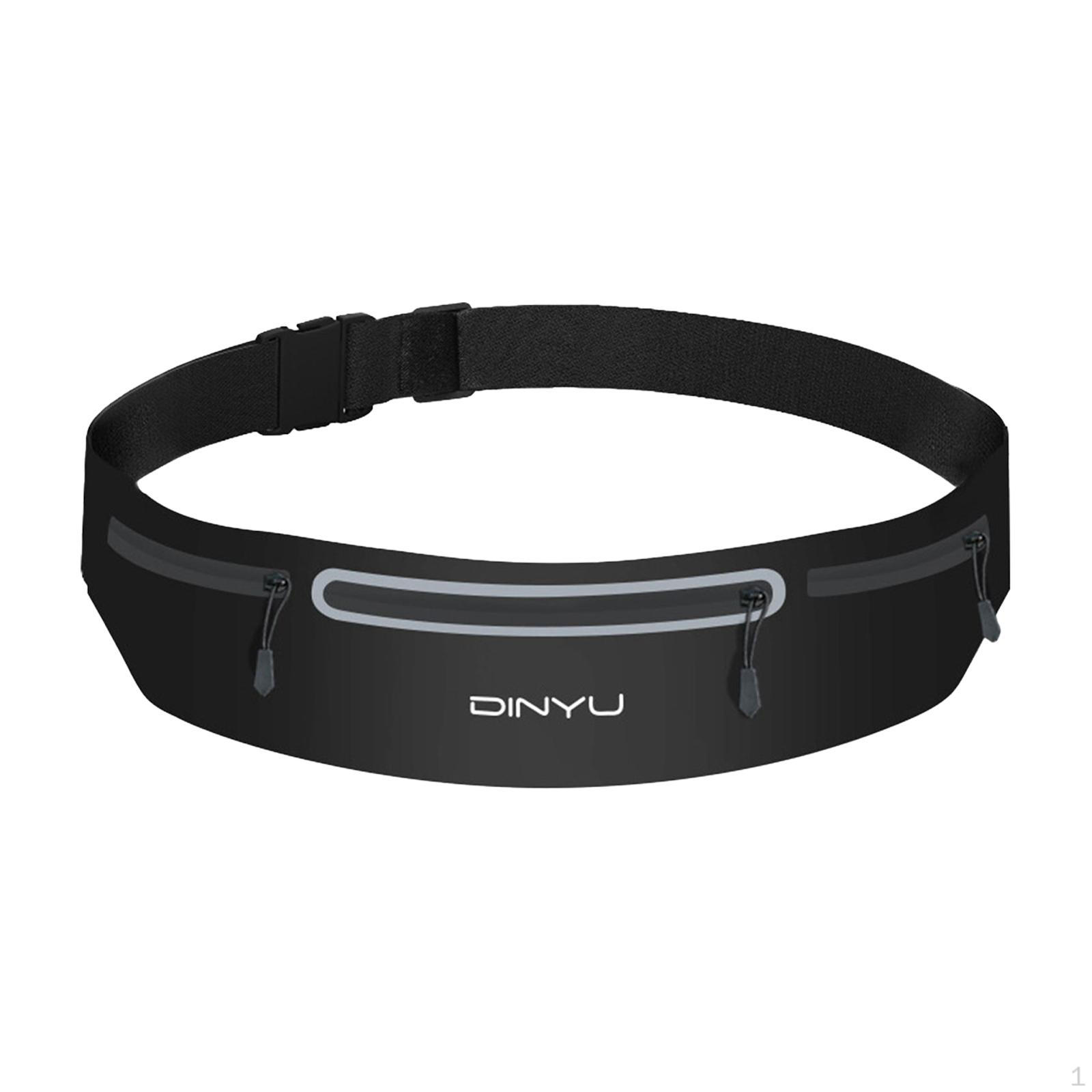 

Регулируемая поясная сумка для фитнеса для любителей активного отдыха чёрный