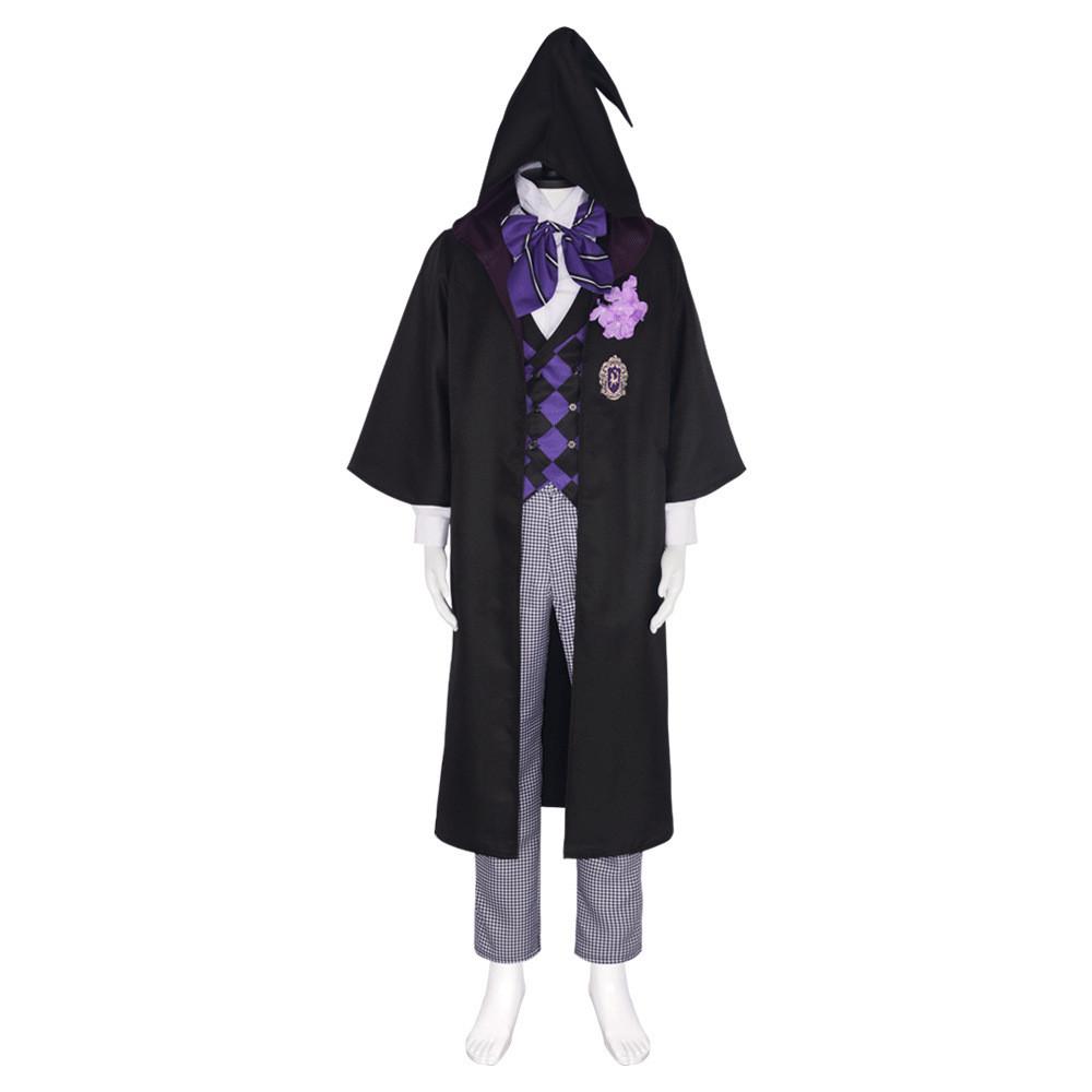 Vintage Cool Black Butler 4 Boarding School Arc Edgar Harmon Lawrence Greigrey Cosplay Outfit Set