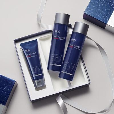 Dr. G Black Snail Homme Prestige 3dílná sada (tonikum 150ml + emulze 150ml + čisticí pěna 70ml)