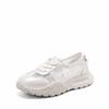 Fashion Lace Mesh Breathable German Training Shoes Women Summer New Fashion Versatile Little White Shoes Breathable Comfortable Sneakers