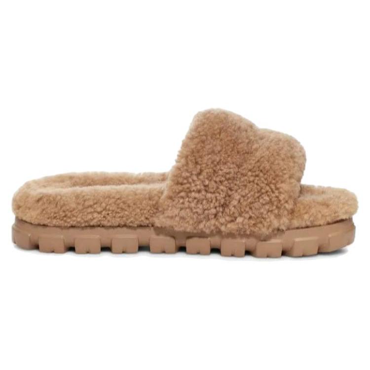 Nové UGG Cozetta Curly Nazouváky Kaštanové Dámské 1130838-CHE