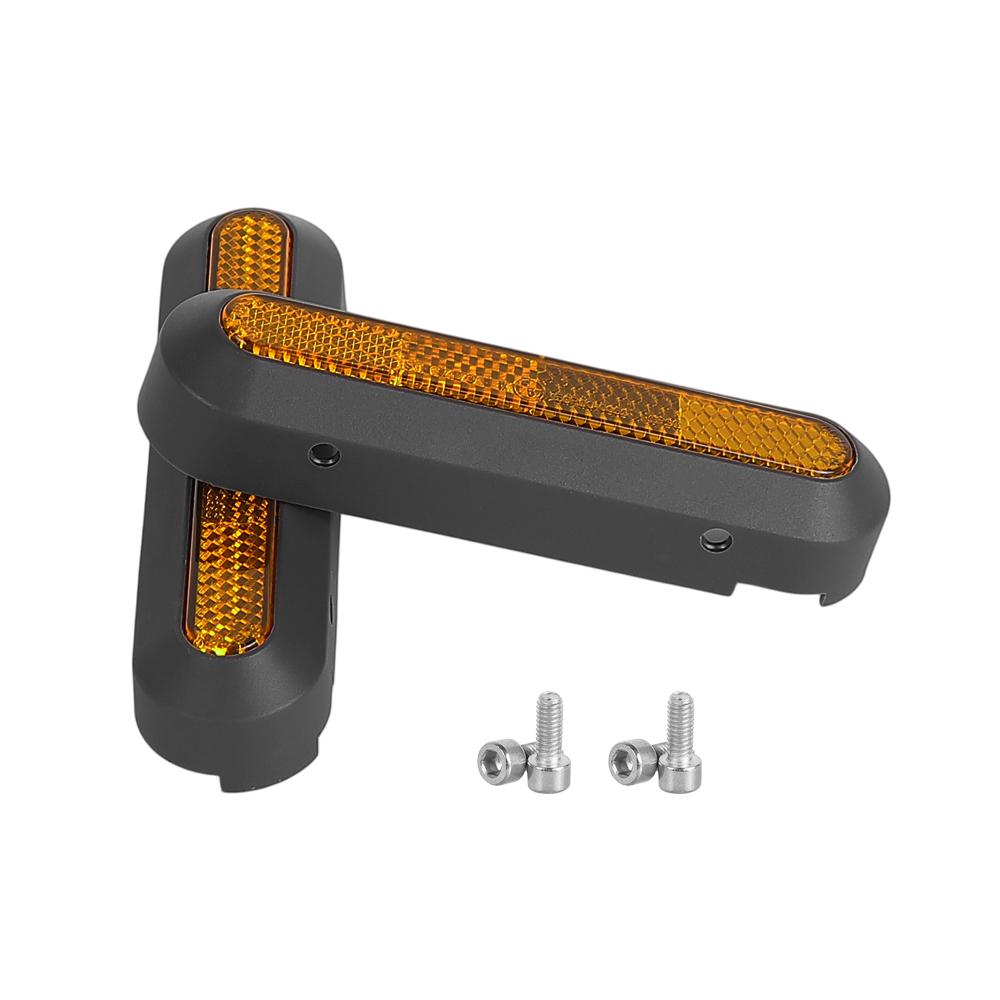Rear Wheel Hub Cap Protective Shell Decorative Cover with Reflective Sticker for Xiaomi Elite Electric Scooter Accessories Parts