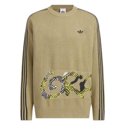 Originals FW25 Kariertes Sweatshirt Lockere Passform Sport Pullover Langarm Strickoberteil Herren Oberteile KC0111