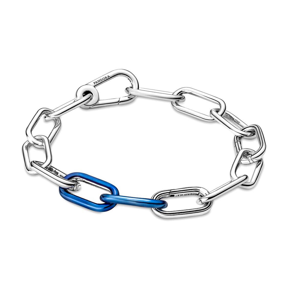 Pandora Me Series Double Ring Bracelet Accessories Unisex Bracelet Accessories Blue 799663C01