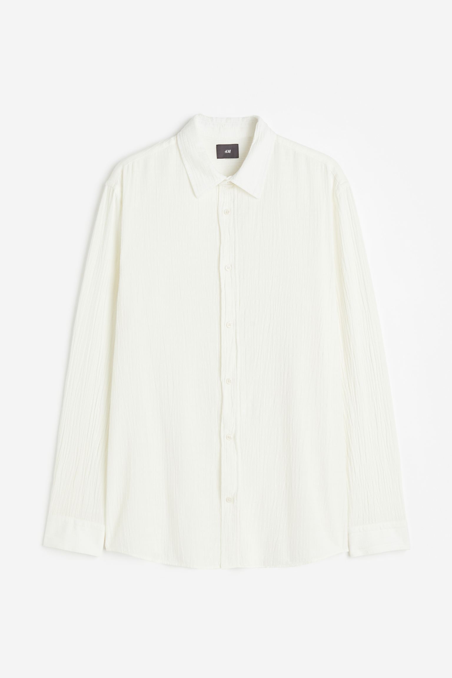 

Мятая рубашка Regular Fit