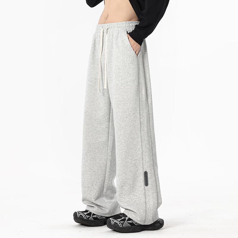 NASA NOAH Men's American Style Straight Leg Sweatpants