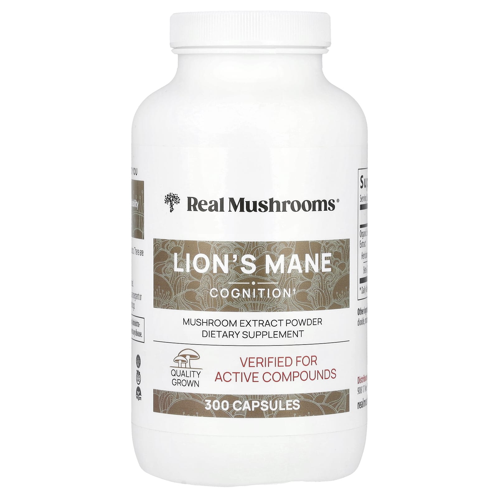 

Deer Antler Mushroom, Mushroom Extract Powder, 300 Capsules